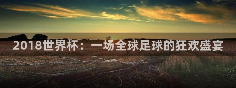 世预赛赛程表：2018世界杯：一场全球足球的狂欢盛宴